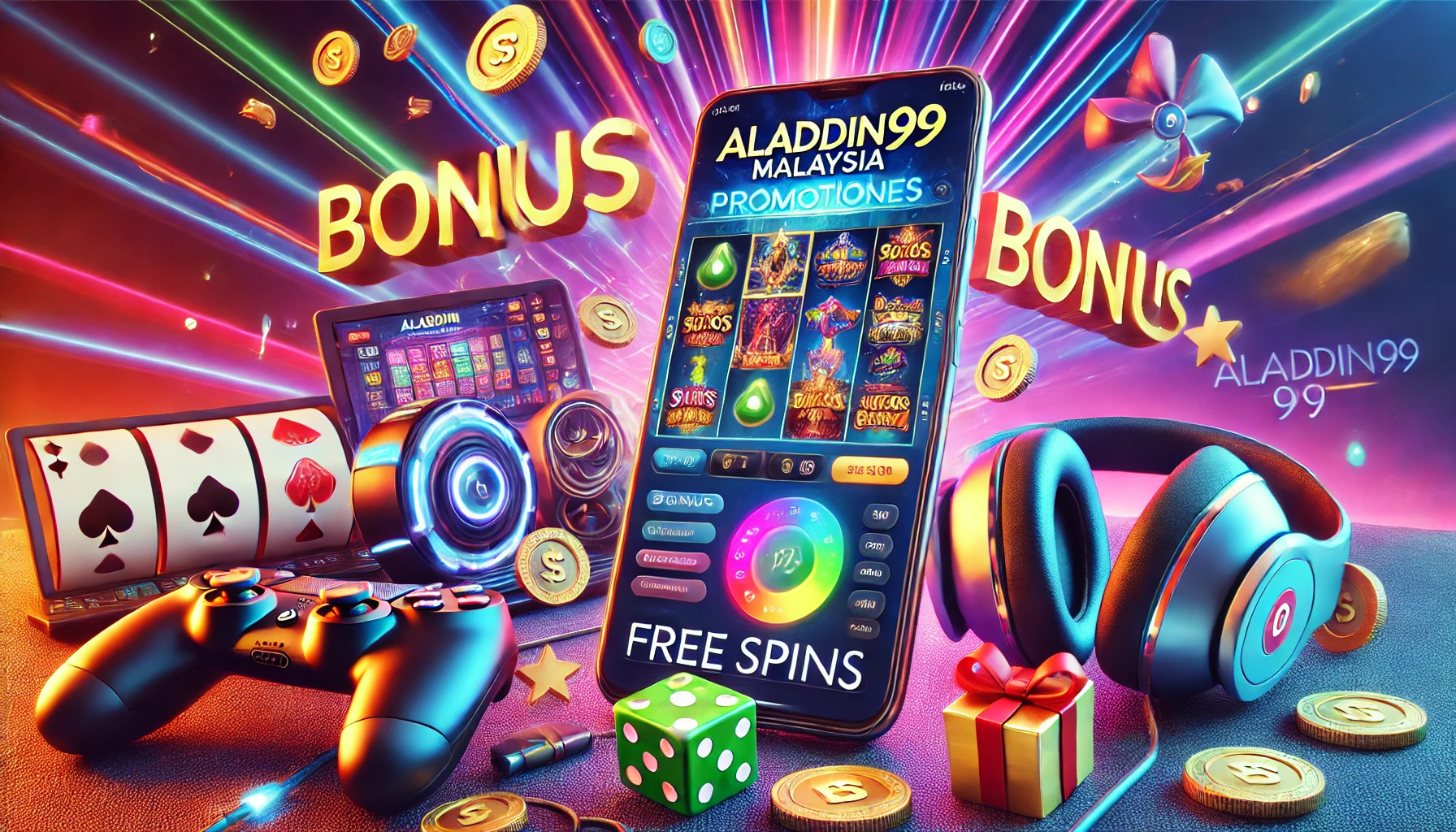 Aladdin99 Malaysia's latest promotions and bonuses